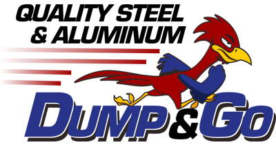 Quality Steel & Aluminum Dump & Go Logo