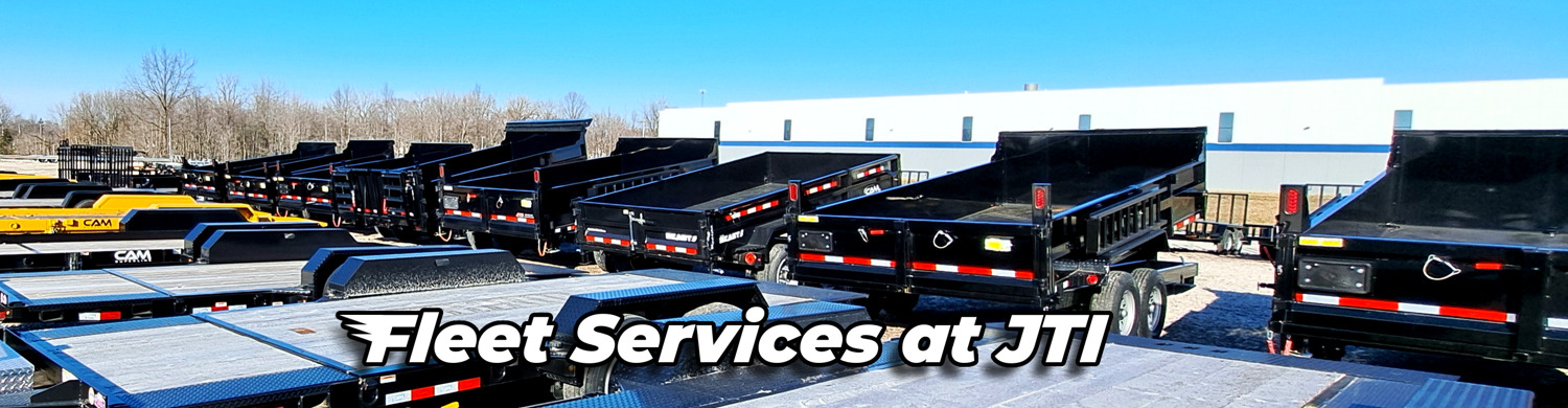 Fleet services and fleet pricing available on trailers at JTI