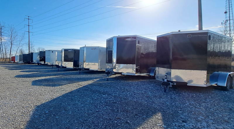 We buy enclosed cargo trailers and equipment trailers in Oakwood Village, OH near Bedford