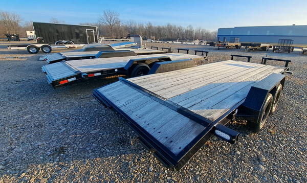 3 Doolittle car haulers for sale at JTI Trailers in Oakwood Village, Ohio